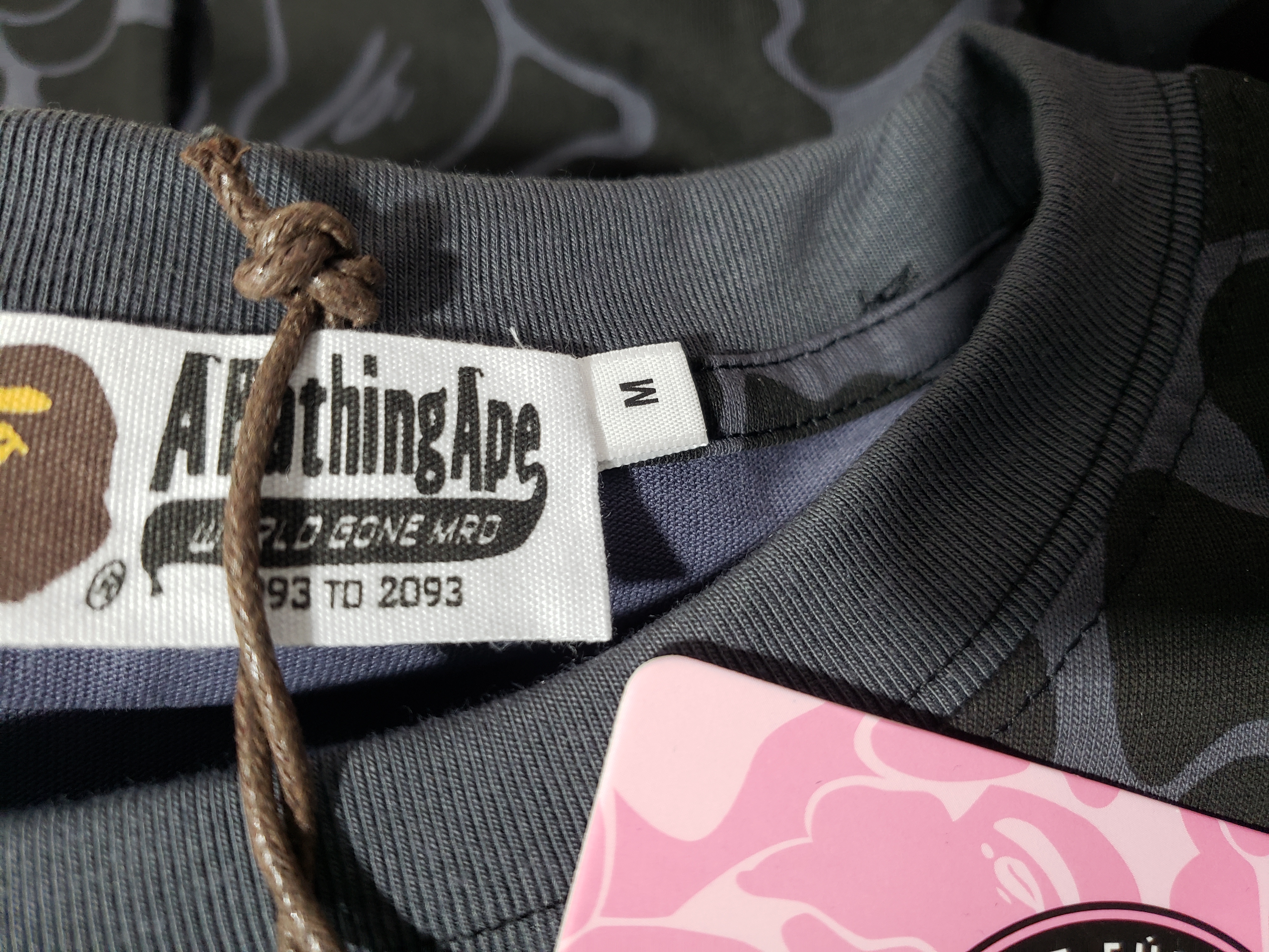 BAPE x Inter Miami CF Camo Tee Black T-shirt review stockxkicks 01