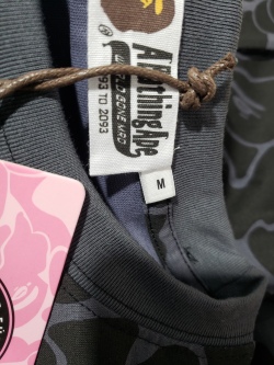 BAPE x Inter Miami CF Camo Tee Black T-shirt review stockxkicks 01