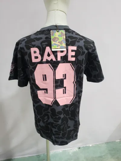 BAPE x Inter Miami CF Camo Tee Black T-shirt review stockxkicks 03