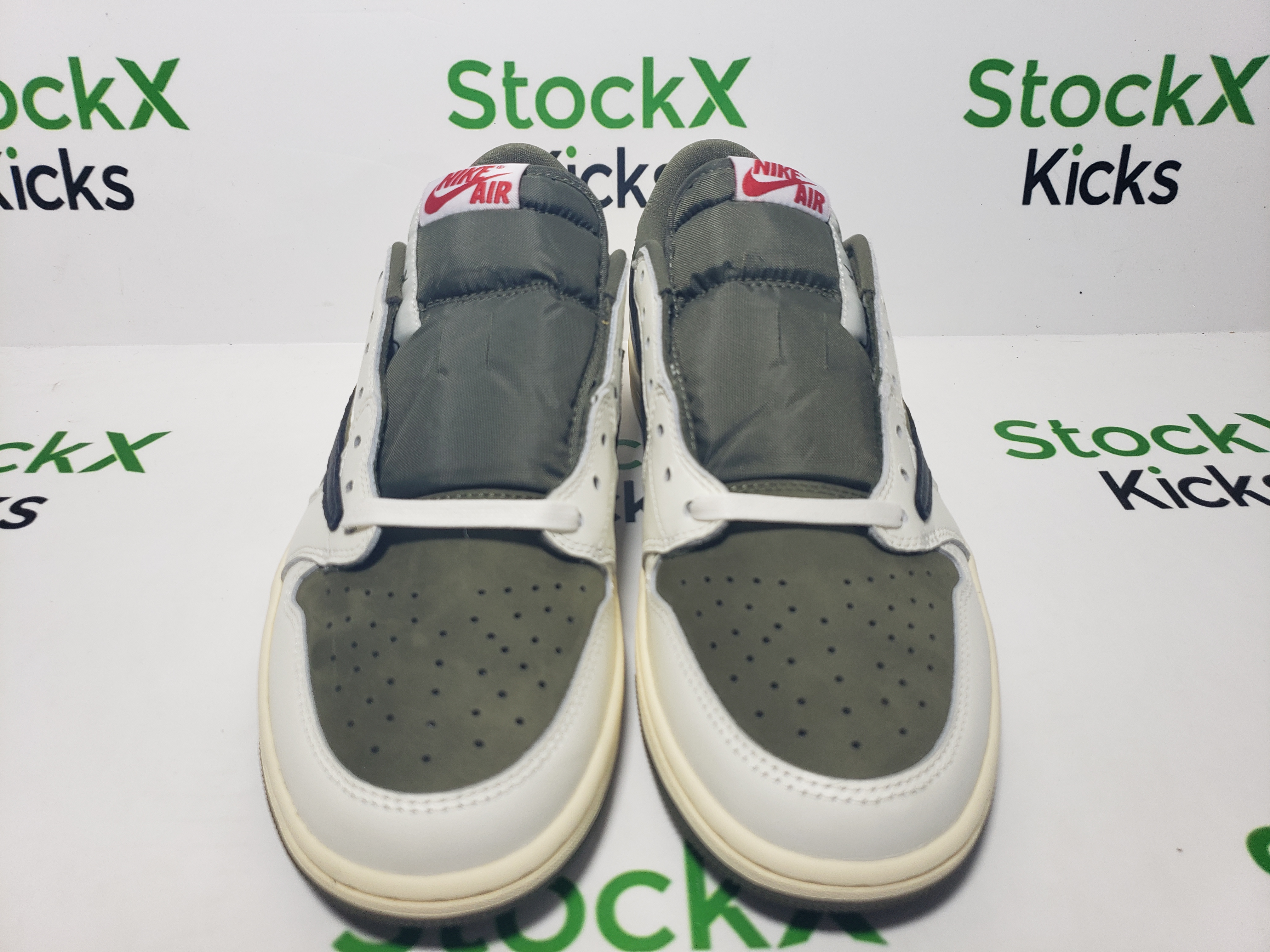 PK God Batch Air Jordan 1 Retro Low OG SP Travis Scott Medium Olive DM7866-200 review stockxkicks 01