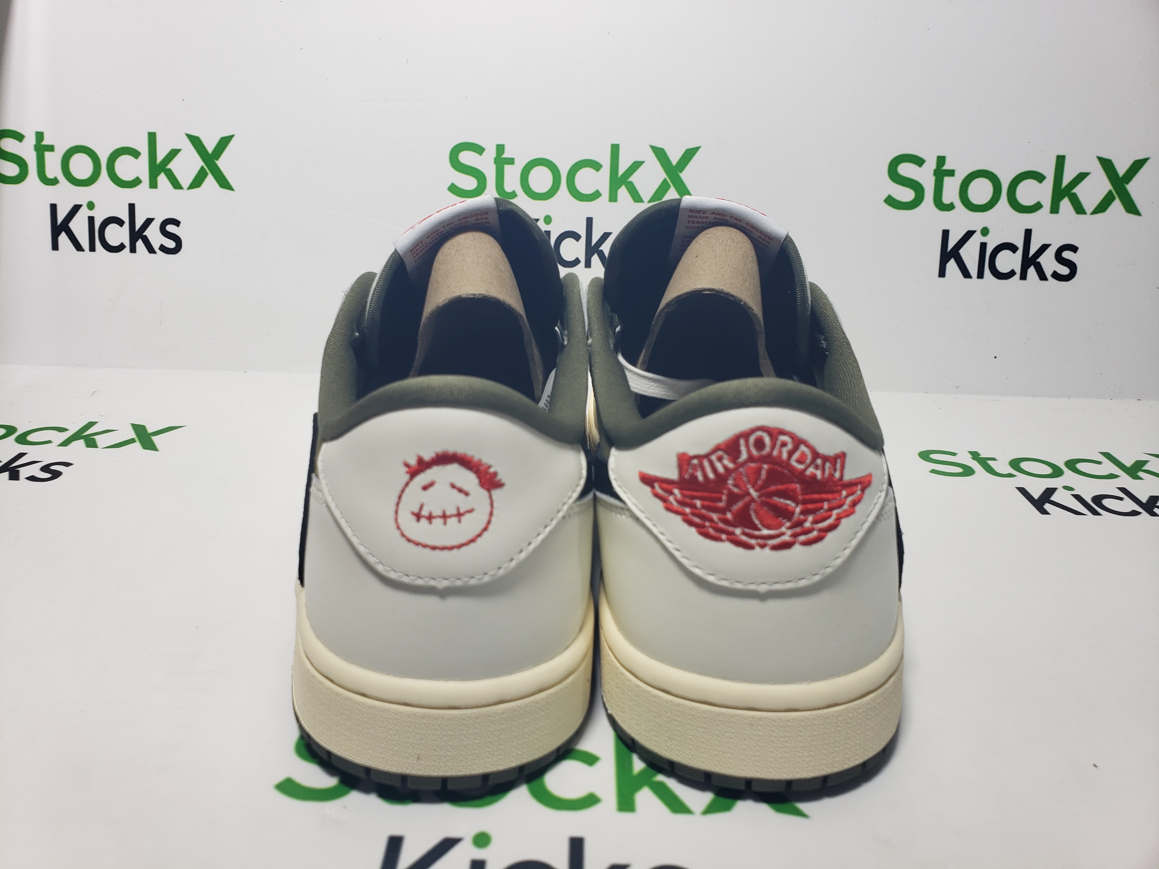 PK God Batch Air Jordan 1 Retro Low OG SP Travis Scott Medium Olive DM7866-200 review stockxkicks 02