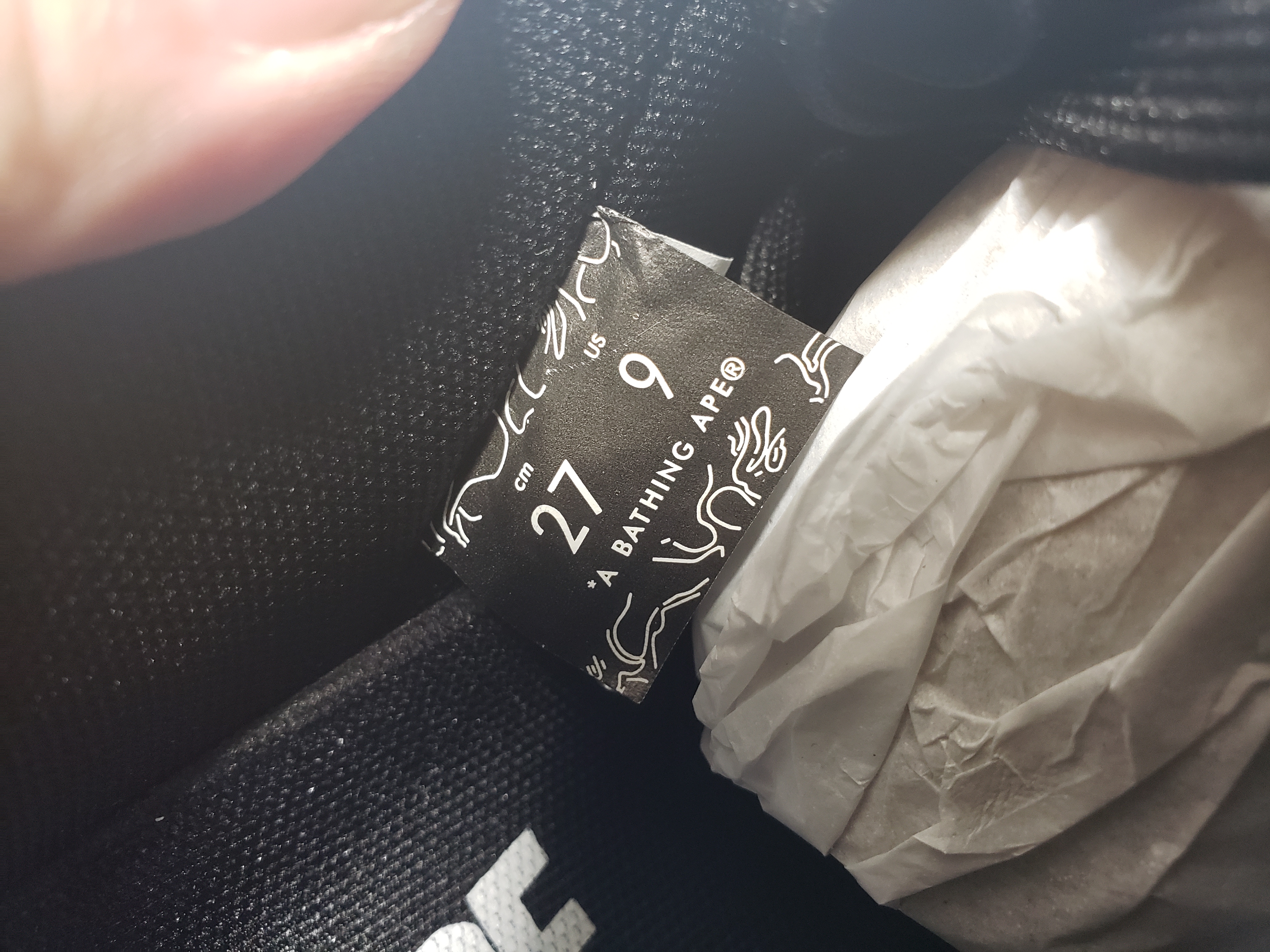 A Bathing Ape Bape Sta Low Shark Black 1H30-191-012-BLK review stockxkicks 03