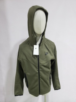 Nike Sportswear Tech Fleece Hoodie & Joggers Pant Set Black/Grey/Army Green/Khaki YZ FB7922 8002 review stockxkicks 02
