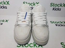 Louis Vuitton Trainer White Denim MS0241 review stockxkicks 02