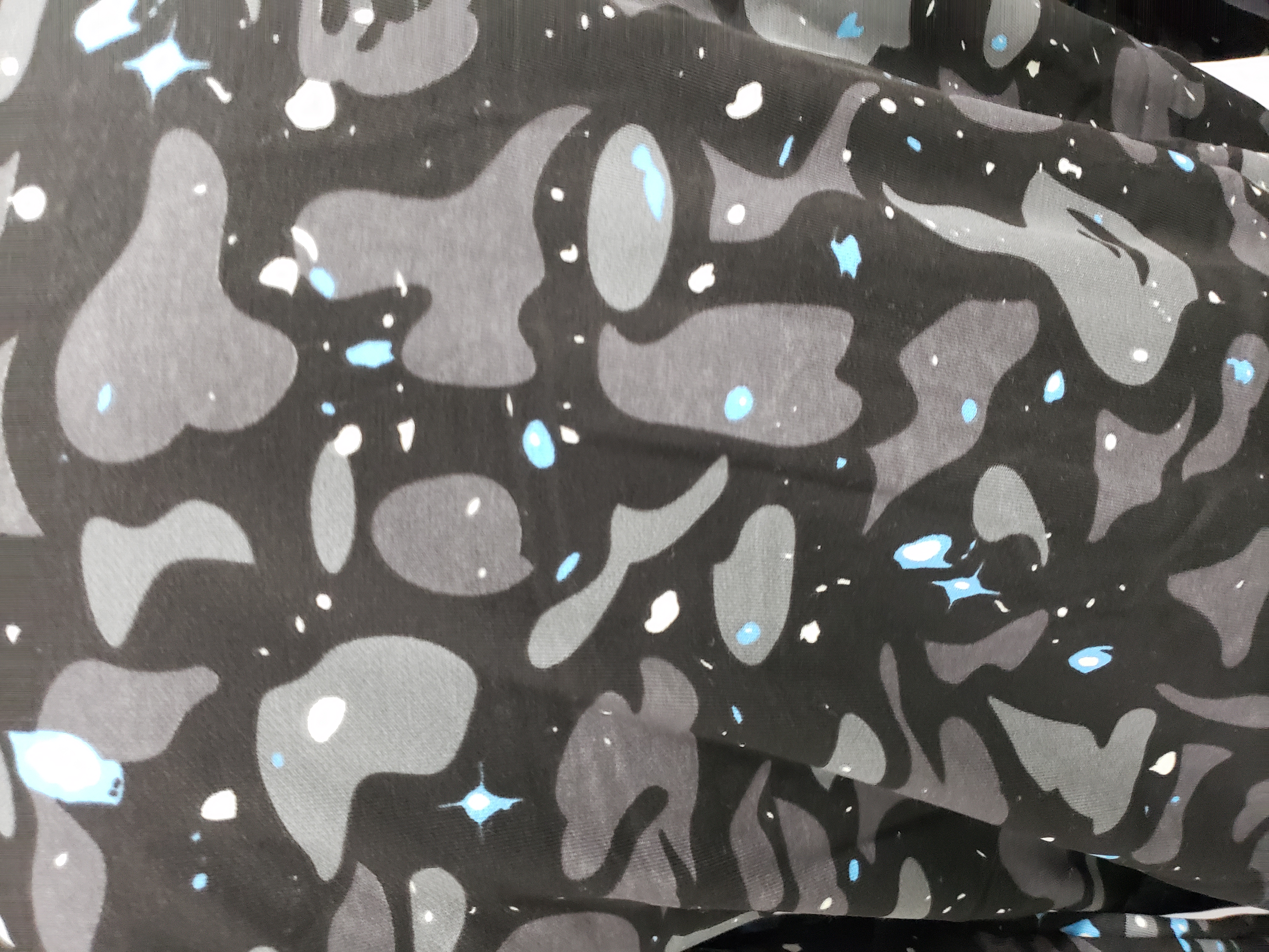 BAPE Space Camo Shark WGM Full-Zip Hoodie Black review stockxkicks 06