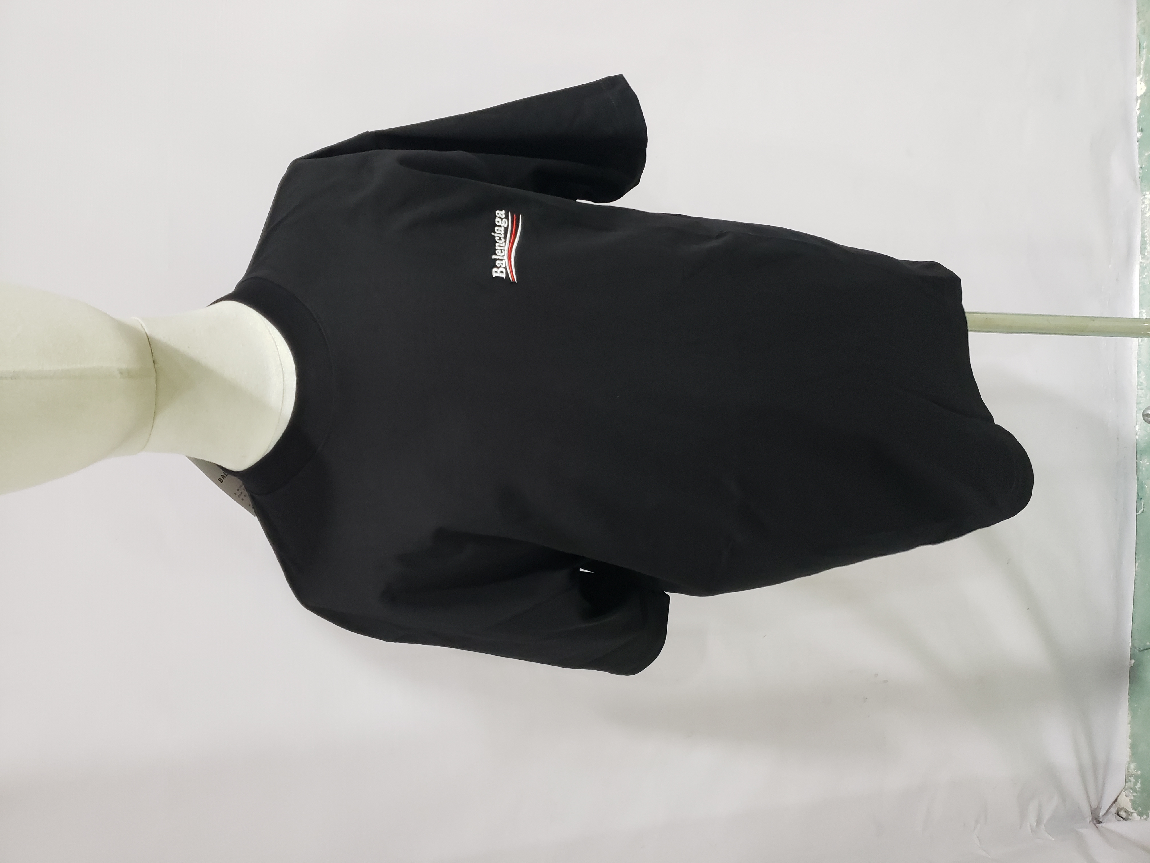 Balenciaga Coke Embroidered Short Sleeves Black CKP120 review stockxkicks 01