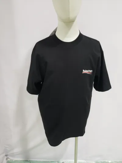 Balenciaga Coke Embroidered Short Sleeves Black CKP120 review stockxkicks 01