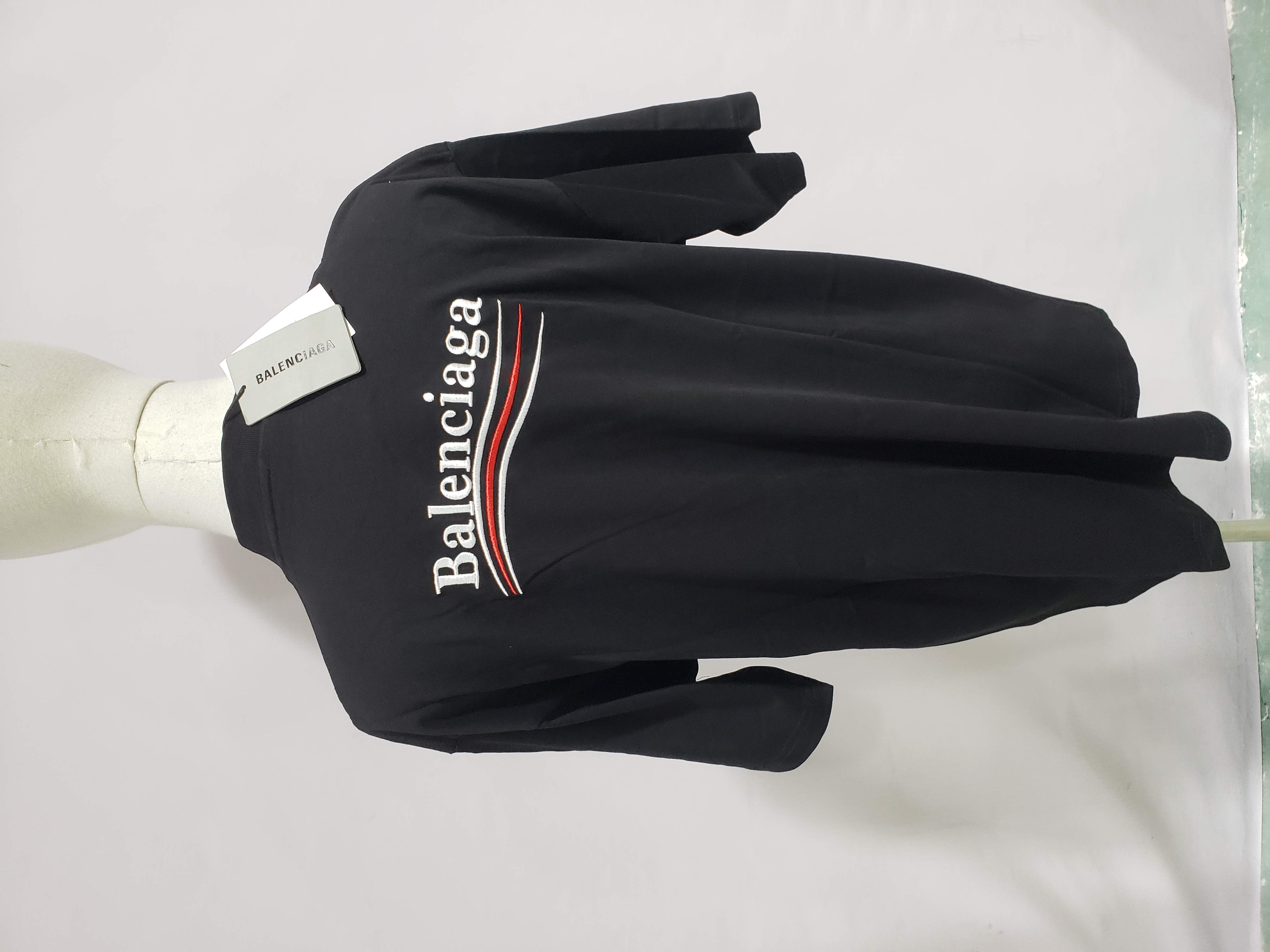 Balenciaga Coke Embroidered Short Sleeves Black CKP120 review stockxkicks 03