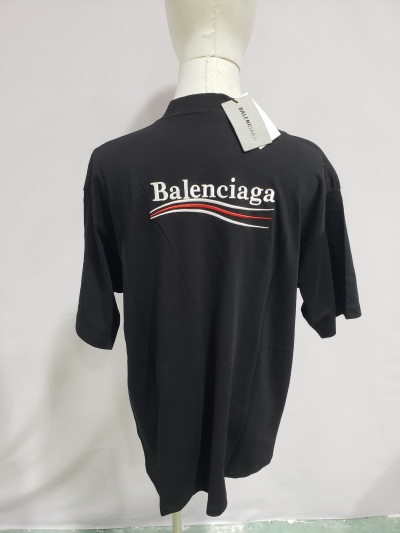 Balenciaga Coke Embroidered Short Sleeves Black CKP120 review stockxkicks 03