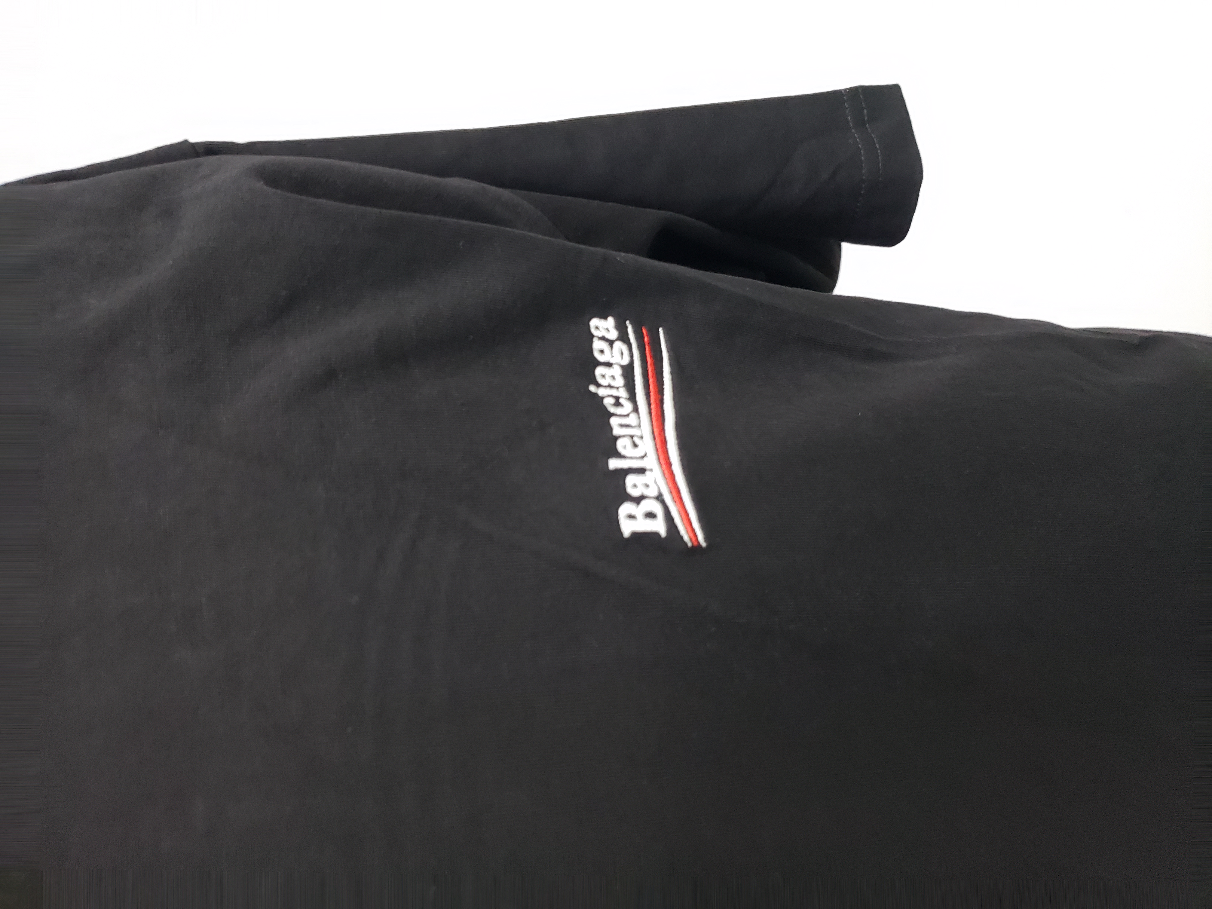 Balenciaga Coke Embroidered Short Sleeves Black CKP120 review stockxkicks 02