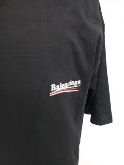 Balenciaga Coke Embroidered Short Sleeves Black CKP120 review stockxkicks 03