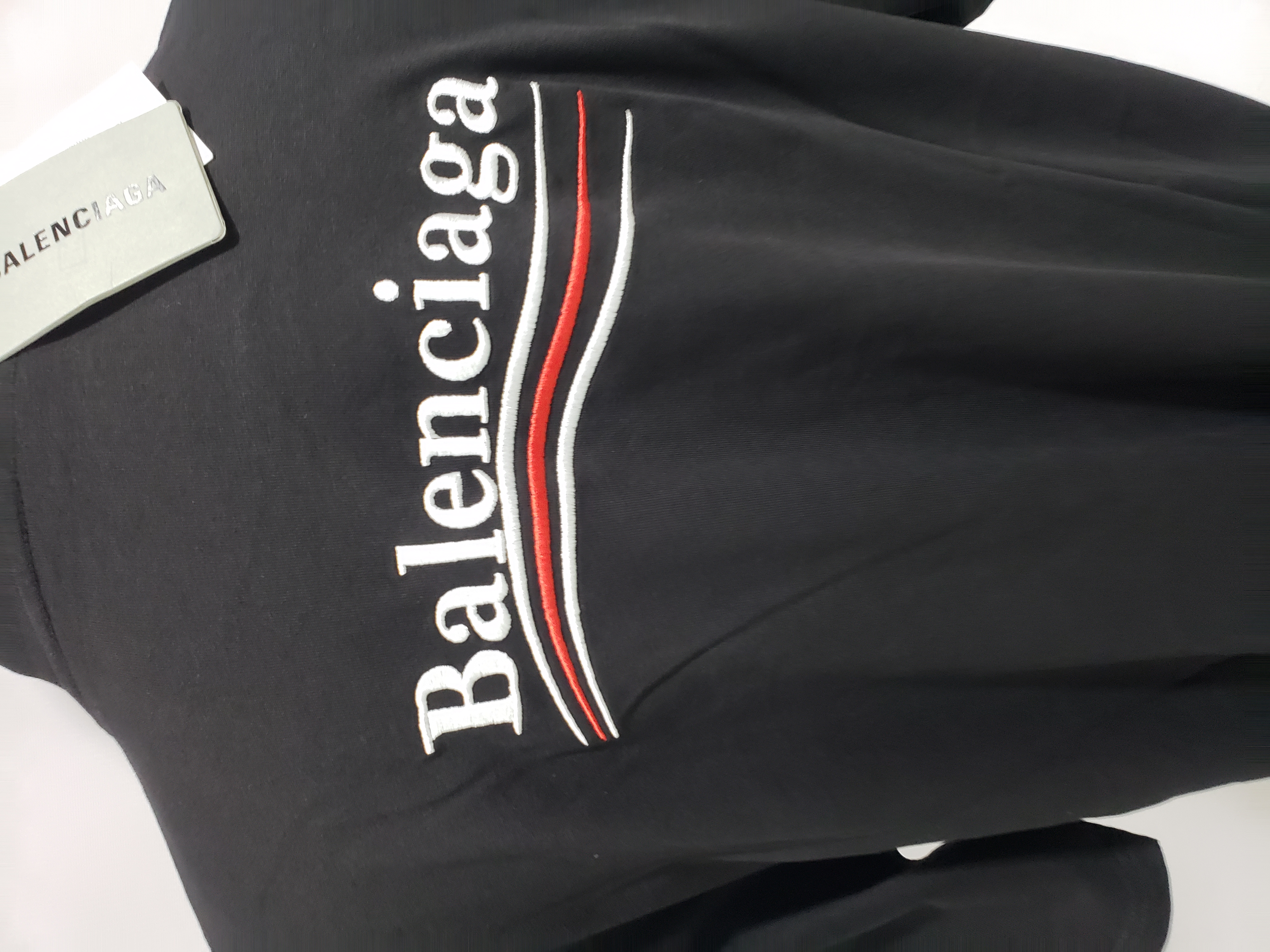 Balenciaga Coke Embroidered Short Sleeves Black CKP120 review stockxkicks 04