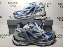 Balenciaga Runner Sneaker White Blue 677403 W3RB3 4912 review stockxkicks 06