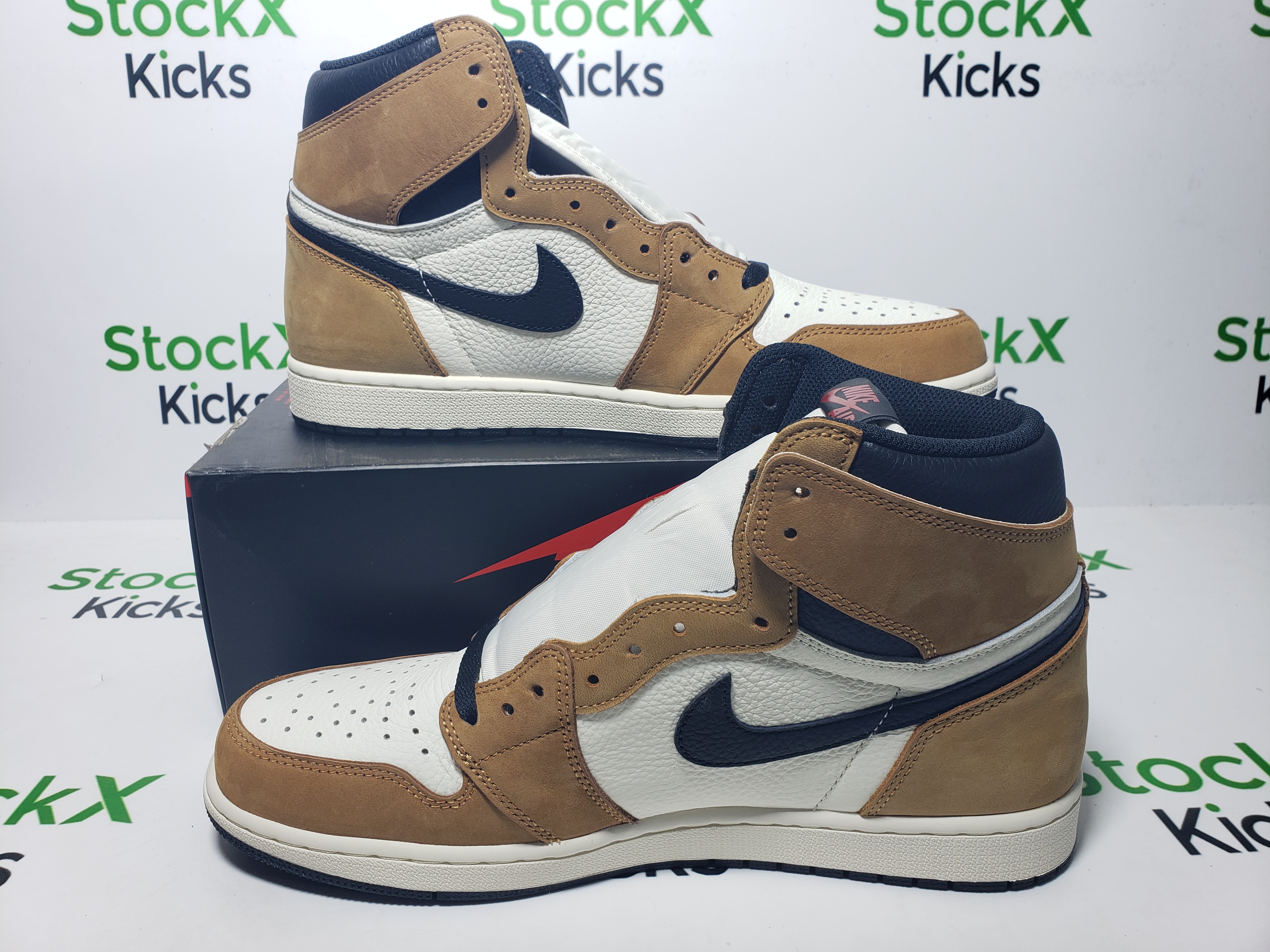  PK God Batch Air Jordan 1 Retro High Rookie of the Year 555088-700 review stockxkicks 06