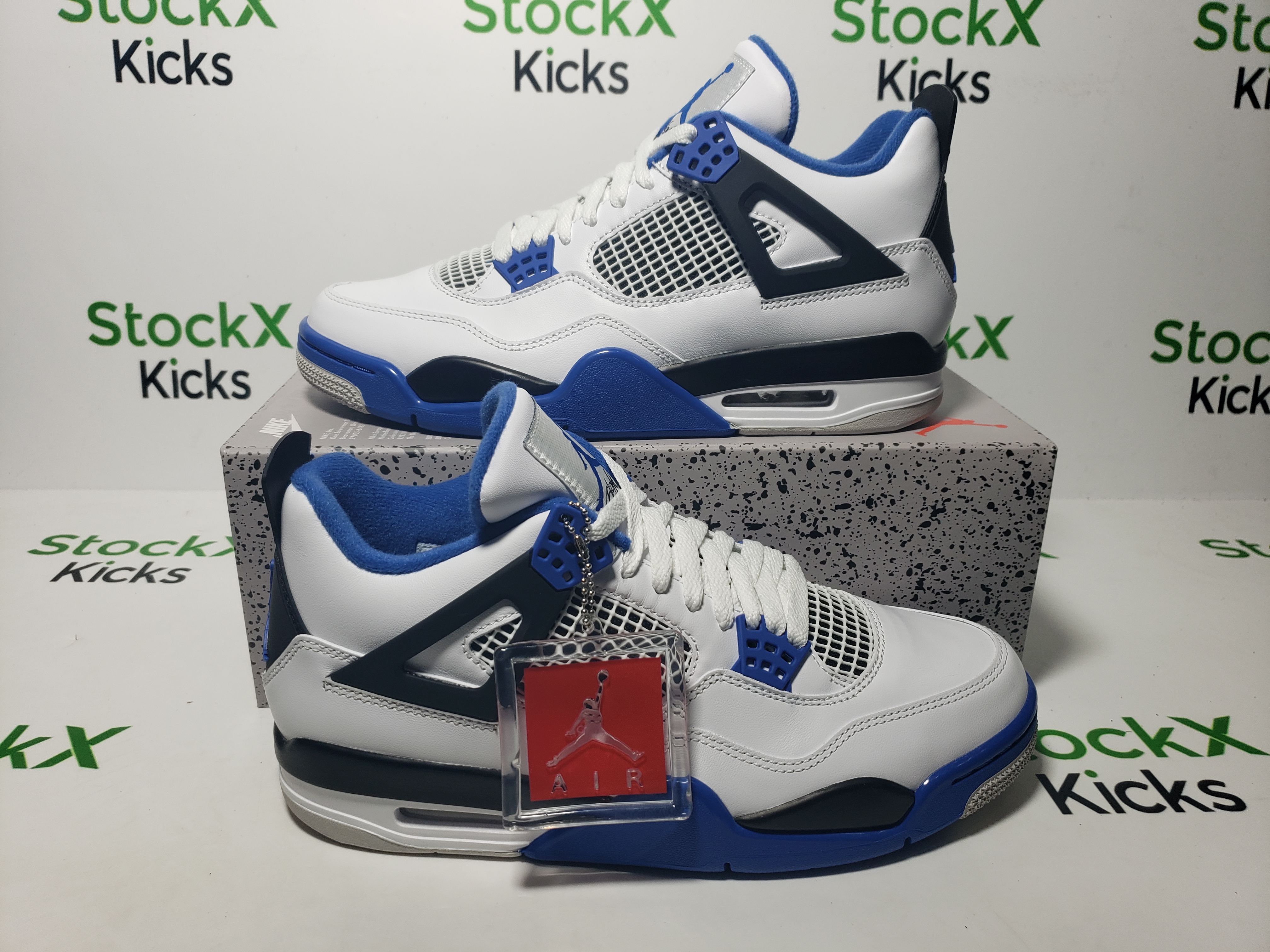 PK God Batch Air Jordan 4 Retro Motorsports 308497-117 review stockxkicks 05