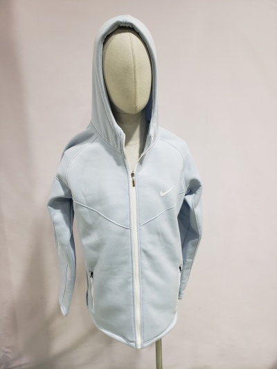 Nike Sportswear Tech Fleece Windrunner Hoodie & Joggers Pant Set Blue YZ FB7922 FB8002 review Stockxkicks 01