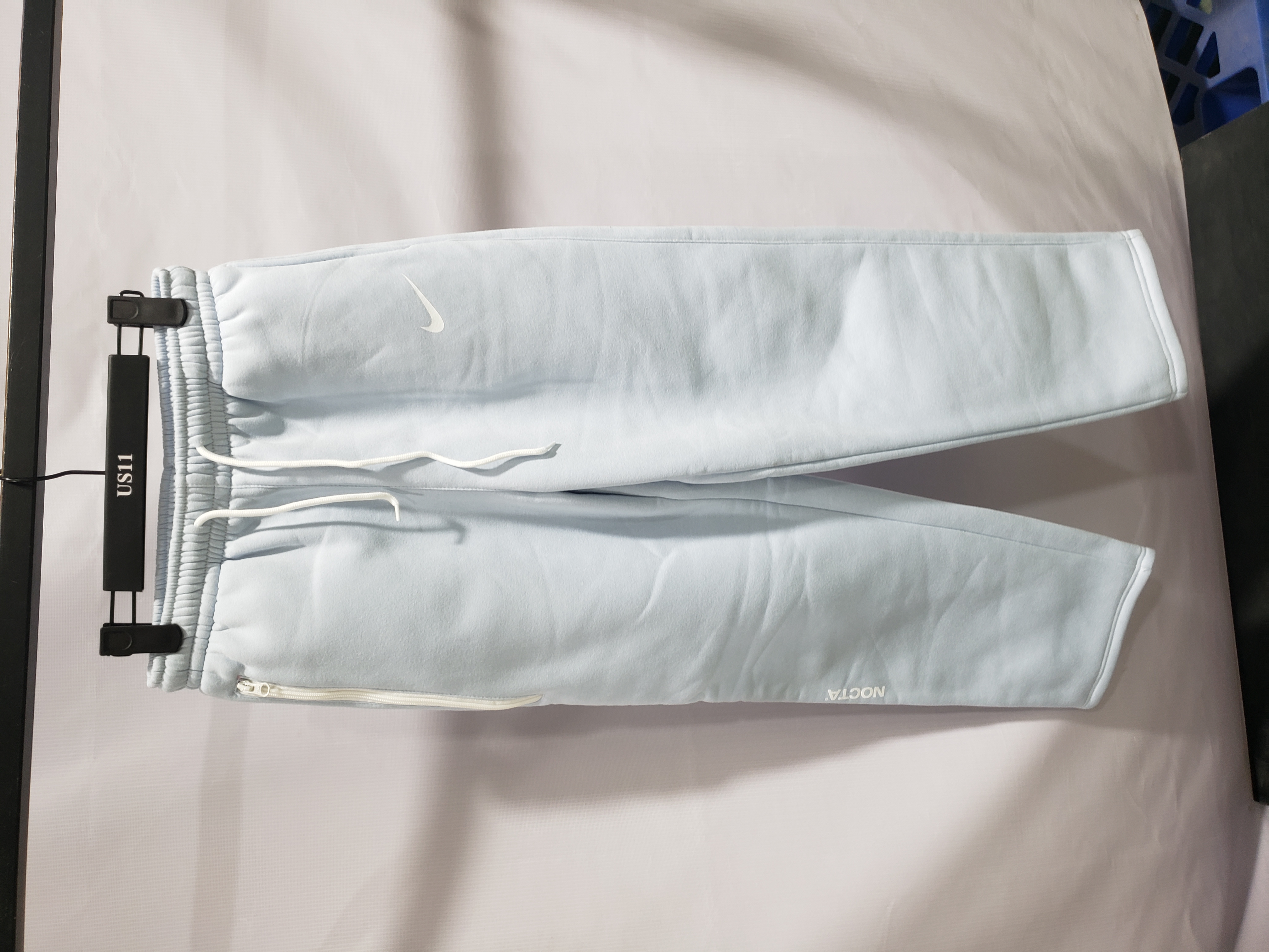 Nike Sportswear Tech Fleece Windrunner Hoodie & Joggers Pant Set Blue YZ FB7922 FB8002 review Stockxkicks 05