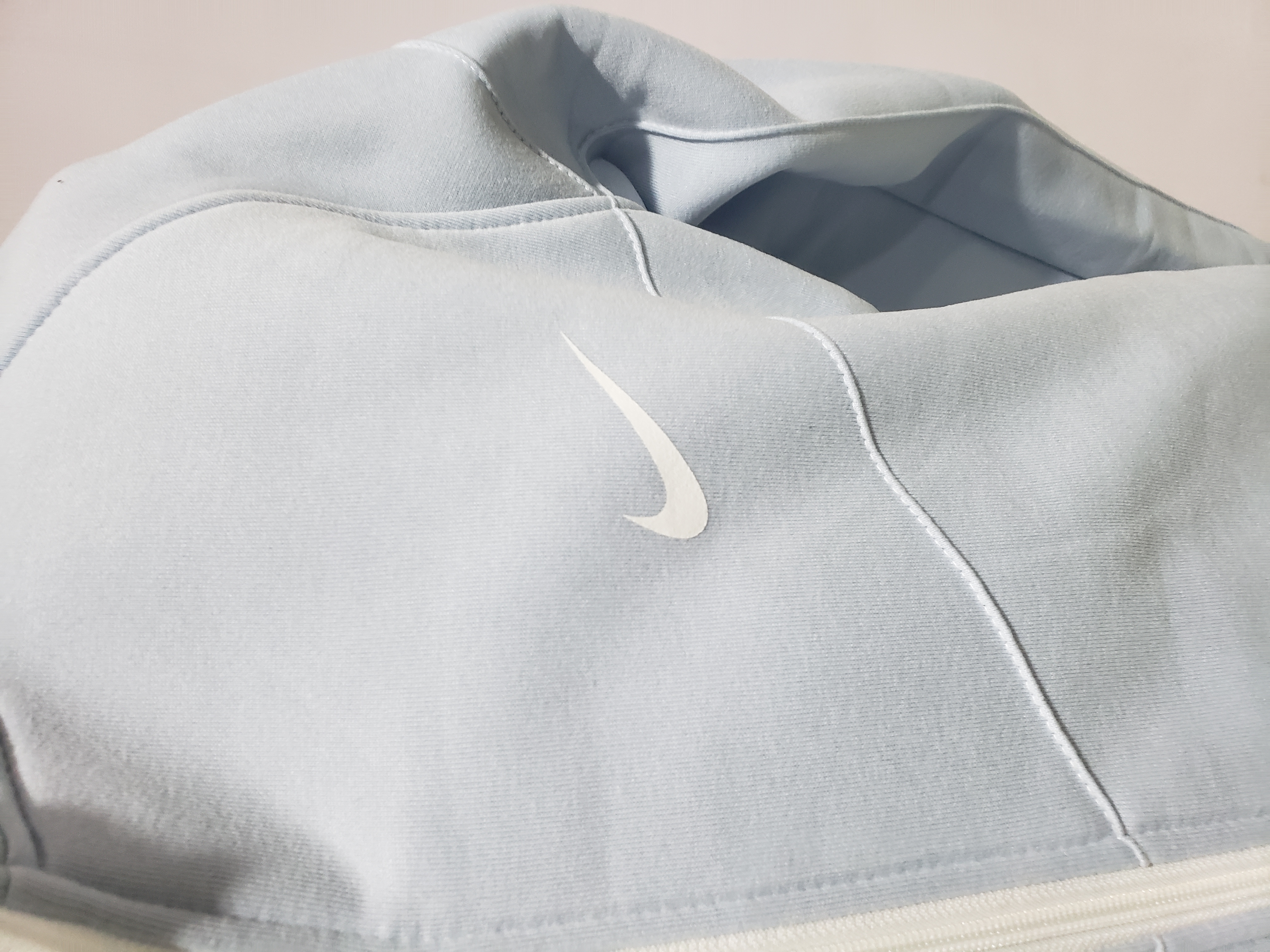 Nike Sportswear Tech Fleece Windrunner Hoodie & Joggers Pant Set Blue YZ FB7922 FB8002 review Stockxkicks 02