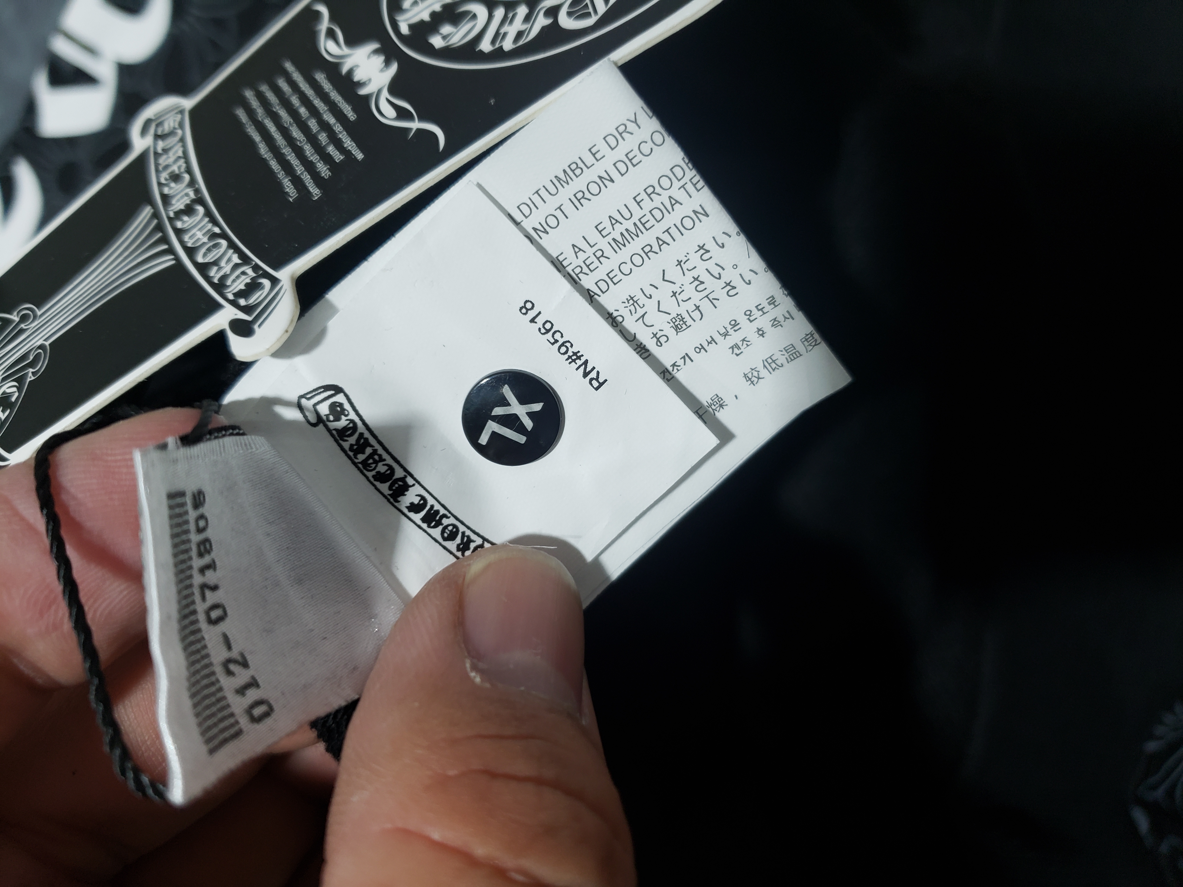 CHROME HEARTS Hoodie K5021 review Stockxkicks 00