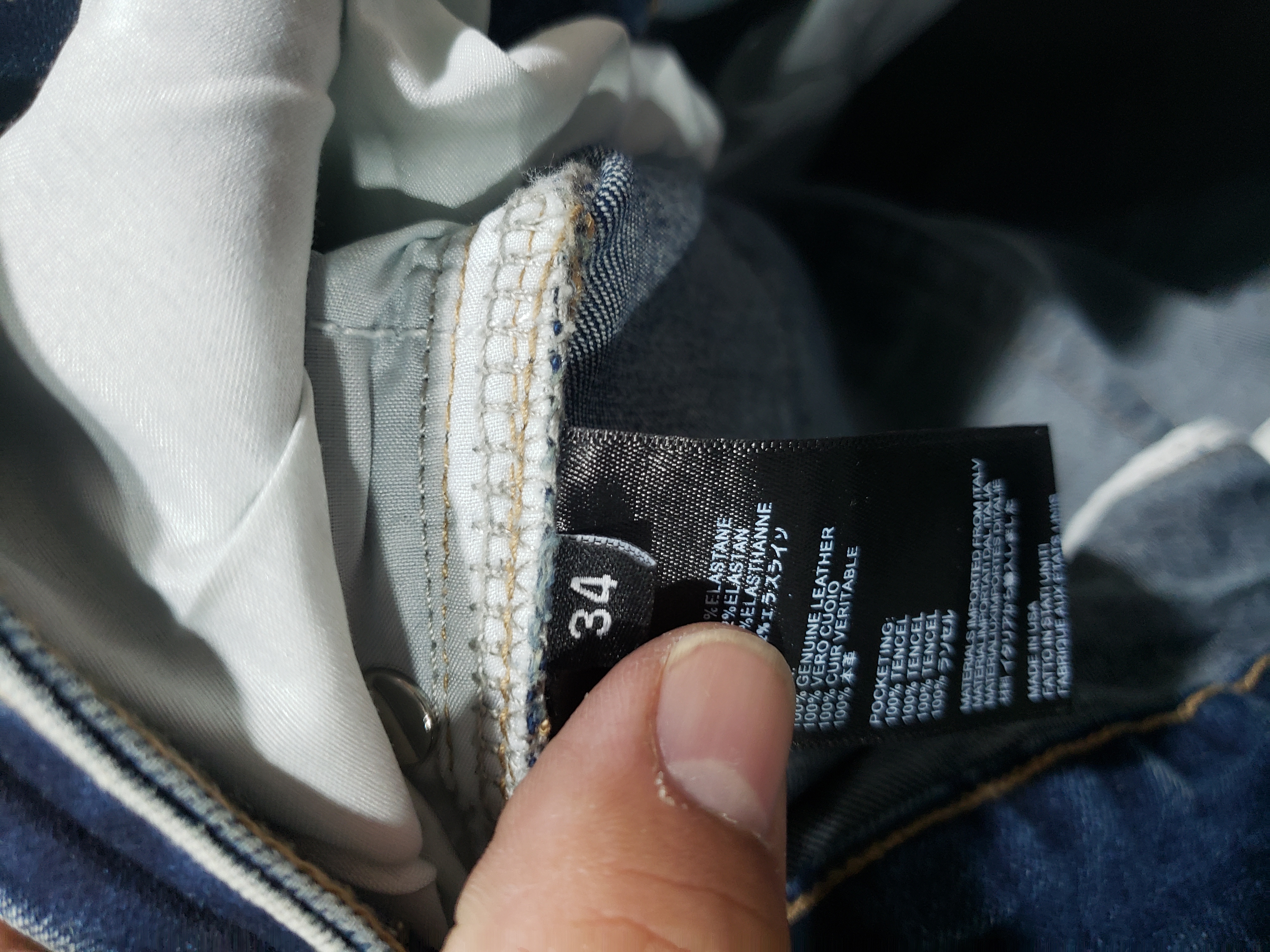 AMIRI Blue Varsity Jeans review Stockxkicks 00