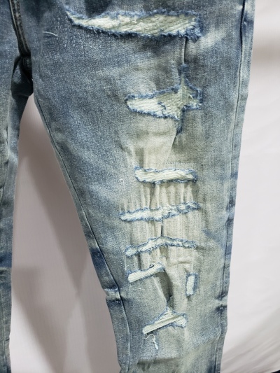 AMIRI Blue Varsity Jeans review Stockxkicks 03