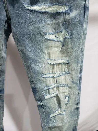 AMIRI Blue Varsity Jeans review Stockxkicks 03