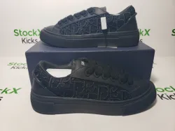 Dior B33 Sneaker Black Smooth Calfskin Oblique Raised Embroidery 3SN303ZYQ_H900 review Stockxkicks 06