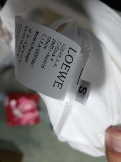 Loewe 24ss Hot diamond Four-Leaf Clover T-Shirt White review Stockxkicks 01