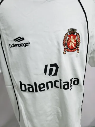 Balenciaga Miami Soccer T-Shirt Oversized White review Stockxkicks 02