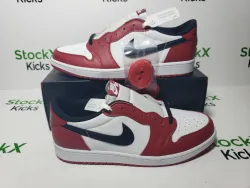 PK God Batch Jordan 1 Retro Low Chicago (2016) 705329-600 review Stockxkicks 06