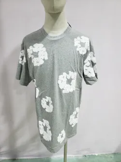 Denim Tears T-Shirt Grey EG DTT10 review Stockxkicks 02