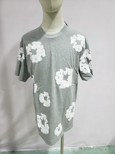 Denim Tears T-Shirt Grey EG DTT10 review Stockxkicks 01