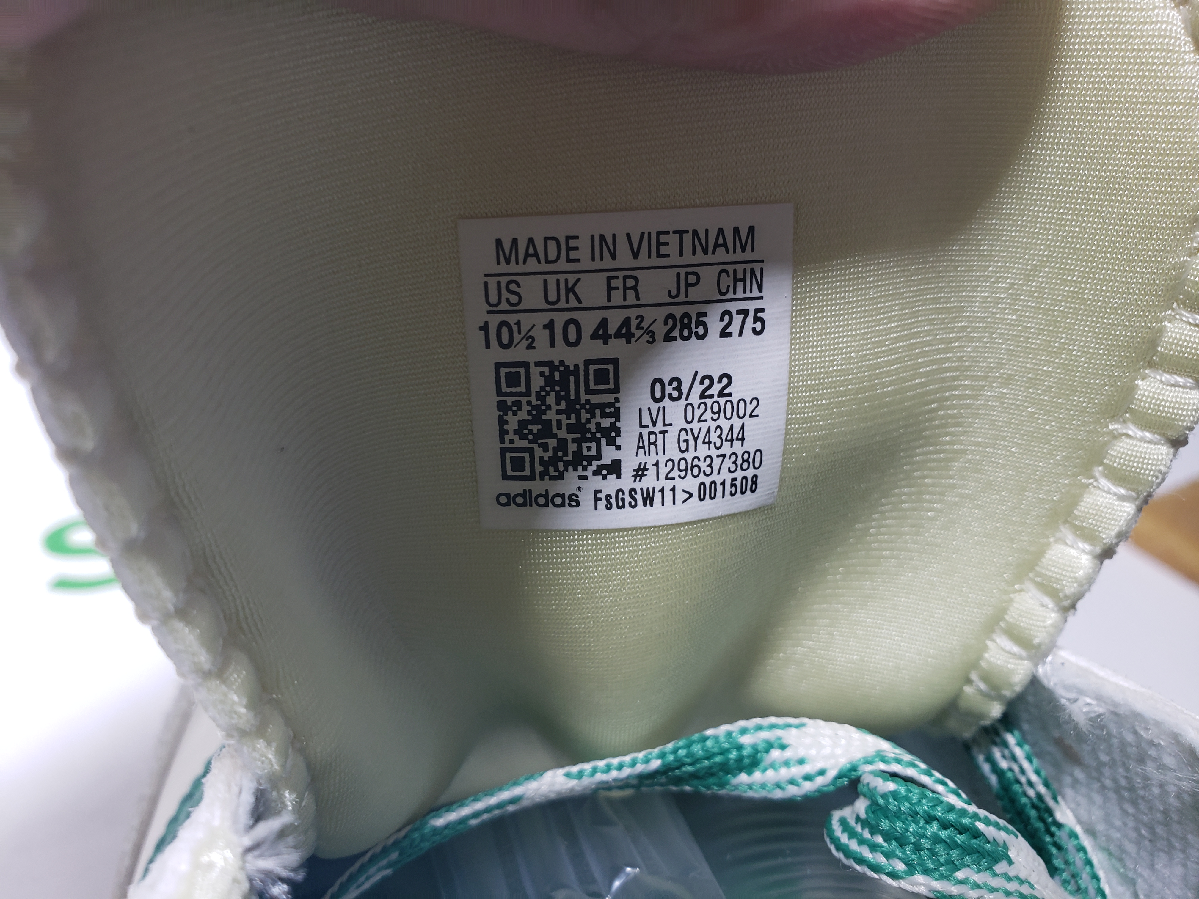 Adidas Samba OG Wales Bonner Cream Green GY4344 review Stockxkicks 03