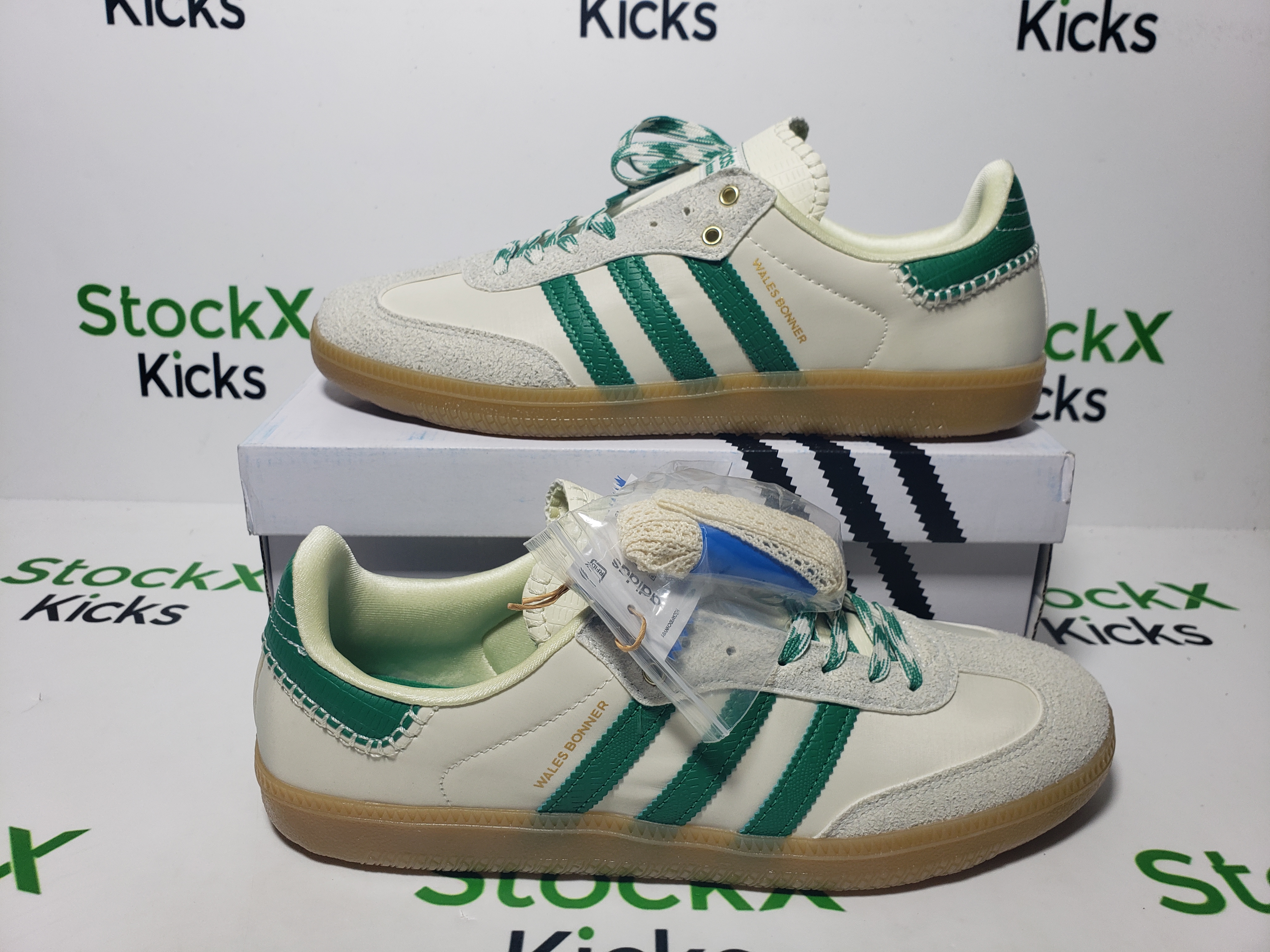 Adidas Samba OG Wales Bonner Cream Green GY4344 review Stockxkicks 05