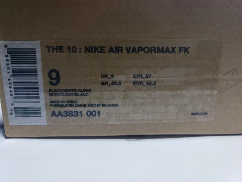PK God Batch Air Max Nike Air Vapor Max Off-White AA3831-001 review 