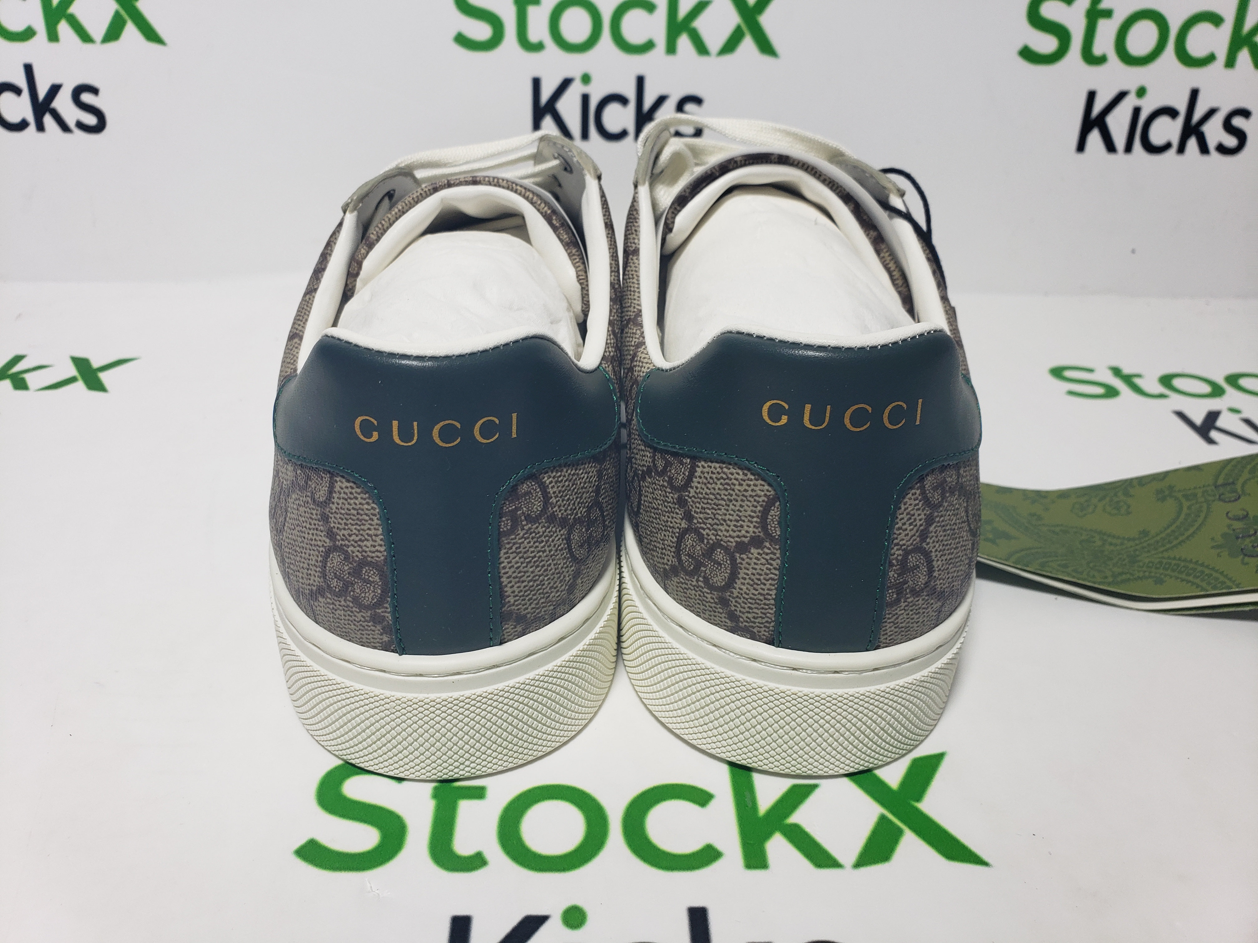 Gucci Ace sneaker with Web Beige And Ebony GG Supreme 760775 FACMZ 9746 review Stockxkicks 02
