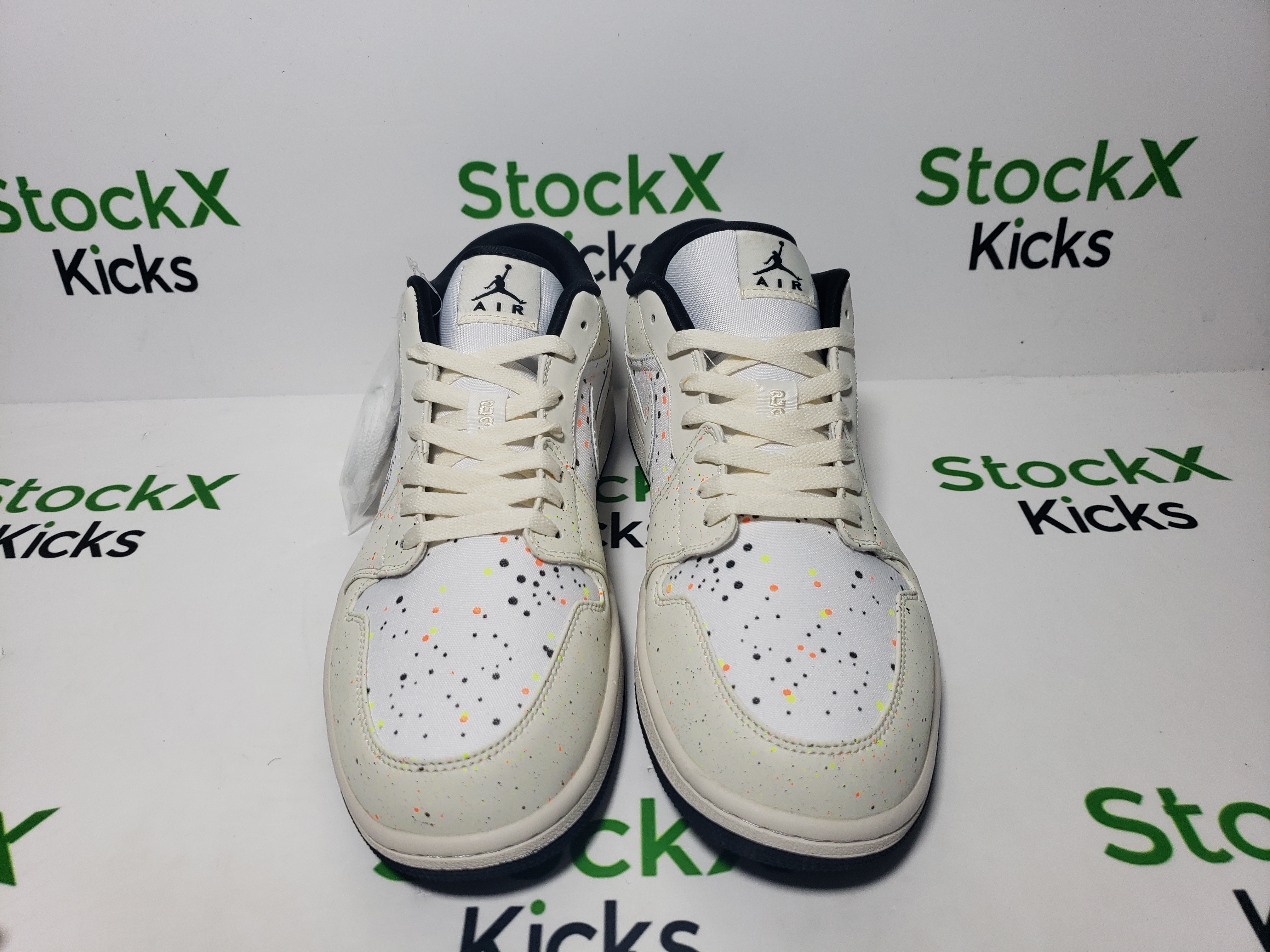 LJR Batch Air Jordan 1 Low SE Paint Splatter (GS) DH3295-100 review Stockxkicks 01