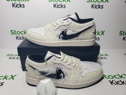 LJR Batch Air Jordan 1 Low SE Paint Splatter (GS) DH3295-100 review Stockxkicks 06