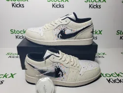 LJR Batch Air Jordan 1 Low SE Paint Splatter (GS) DH3295-100 review Stockxkicks 06