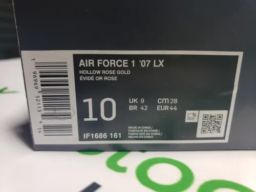 LJR Batch Nike Air Force 1 '07 LX 'Molten Metal Swoosh Pack Pink'  IF1686-161 review 