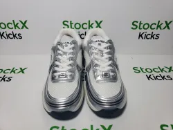 Chanel CC Logo Sneaker Black Silver review Stockxkicks 02