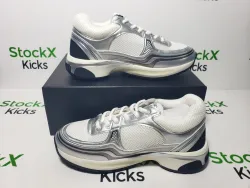 Chanel CC Logo Sneaker Black Silver review Stockxkicks 07