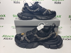 Balenciaga 3XL Sneaker Chain Black 825622W3XPL1882 review Stockxkicks 07