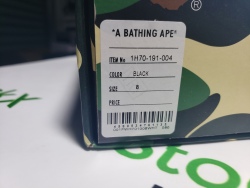 A Bathing Ape Bape Sta Black Suede 1H70-191-004 review Stockxkicks 01