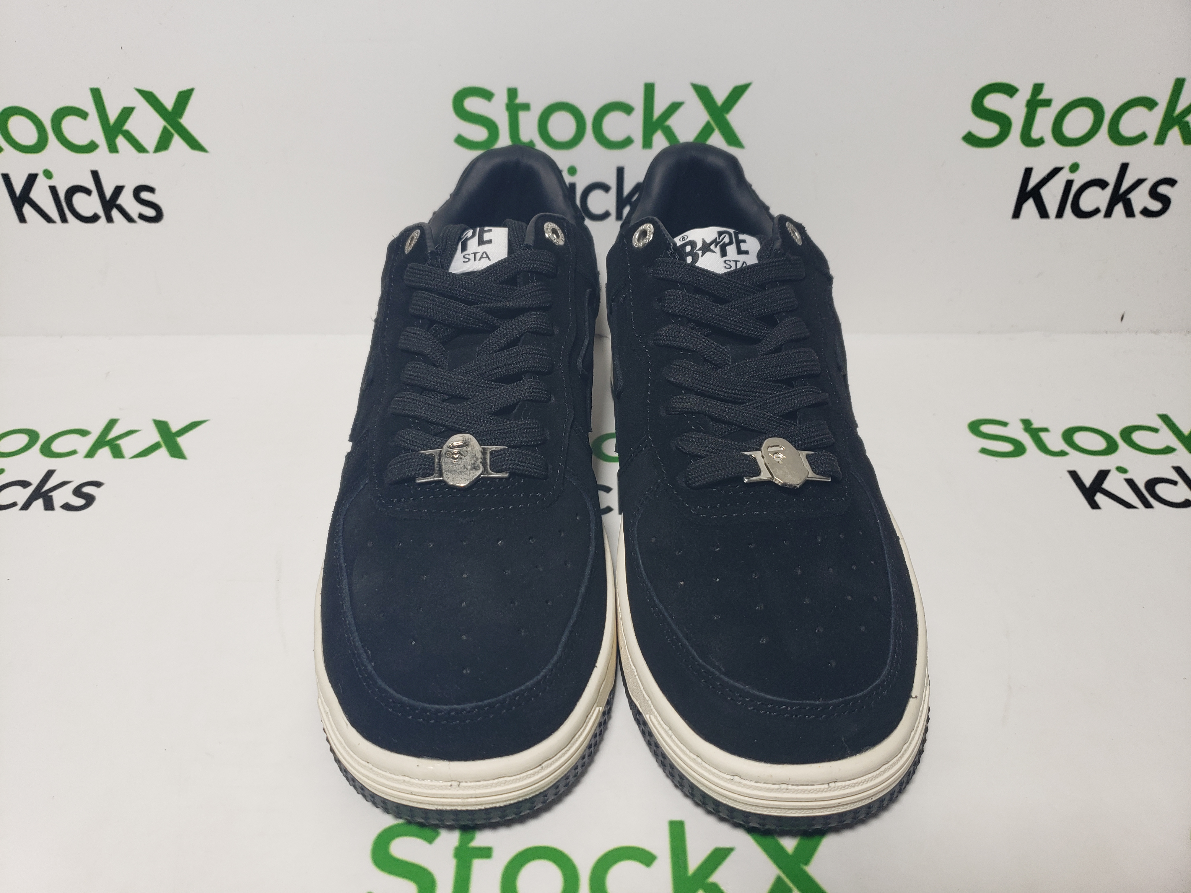 A Bathing Ape Bape Sta Black Suede 1H70-191-004 review Stockxkicks 01
