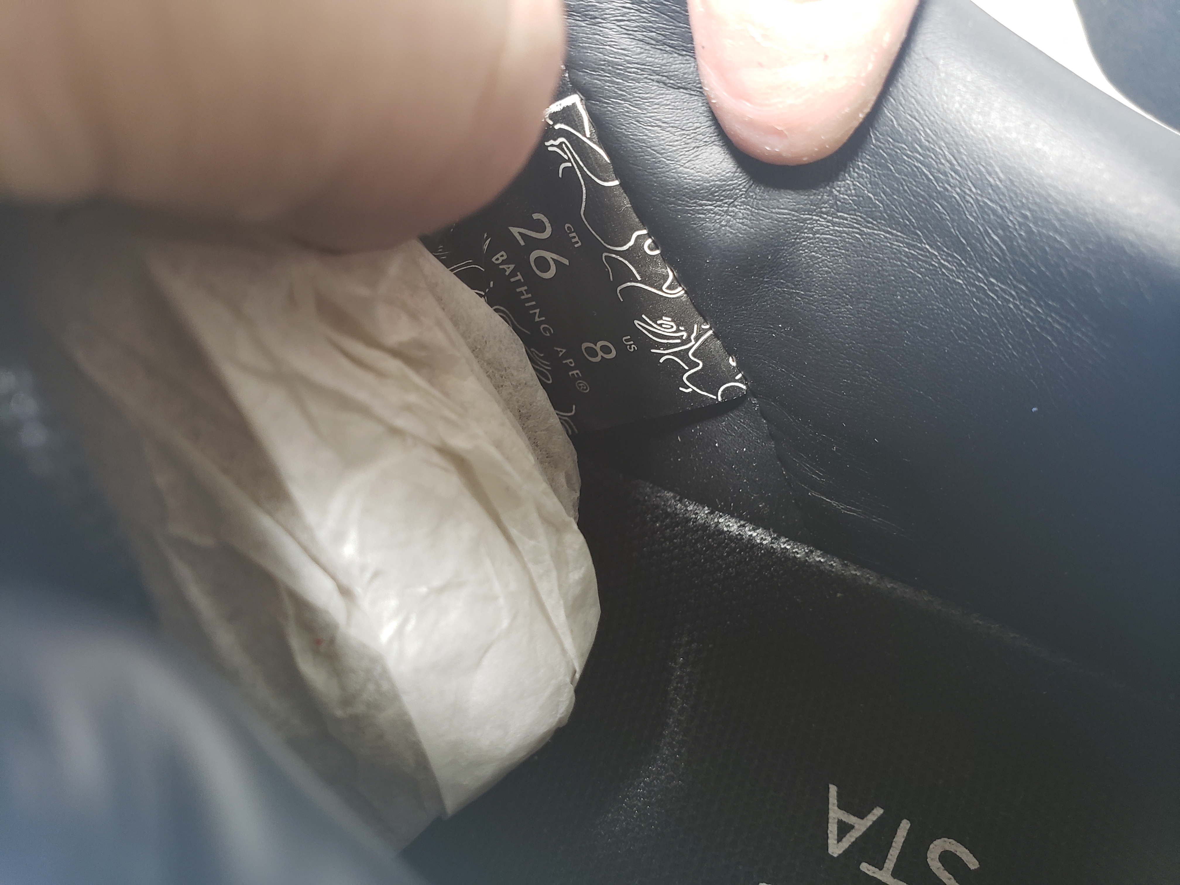 A Bathing Ape Bape Sta Black Suede 1H70-191-004 review Stockxkicks 03