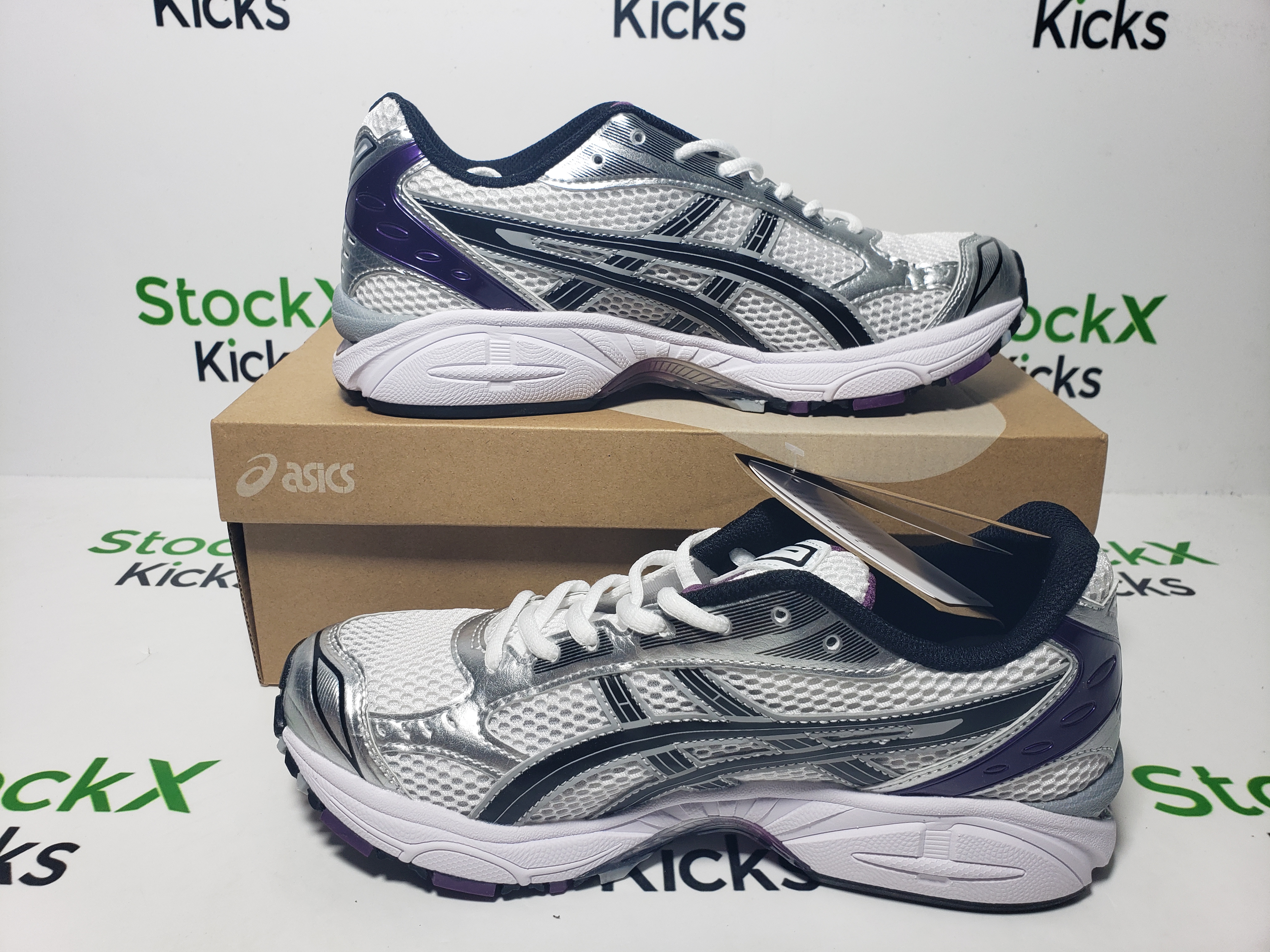 ASICS Gel-Kayano 14 White Dark Grape 1202A056-111 review Stockxkicks 06
