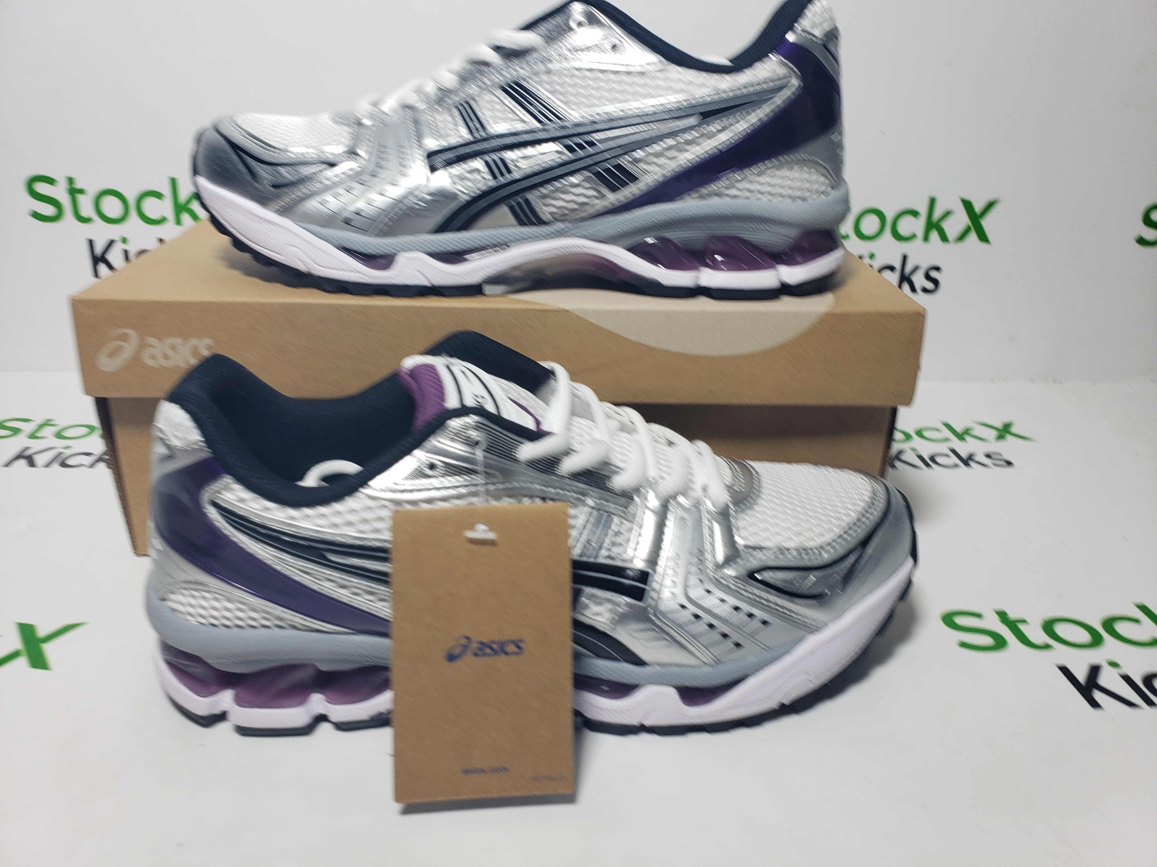 ASICS Gel-Kayano 14 White Dark Grape 1202A056-111 review Stockxkicks 05