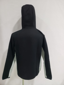 Nike Sportswear Tech Fleece Windrunner Full Zip Hoodie & Joggers Set Black/Dark Grey Heather/White YZ 1005-CU4489 review Stockxkicks 04