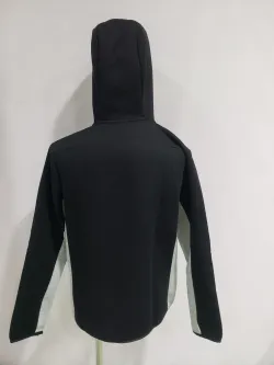 Nike Sportswear Tech Fleece Windrunner Full Zip Hoodie & Joggers Set Black/Dark Grey Heather/White YZ 1005-CU4489 review Stockxkicks 04